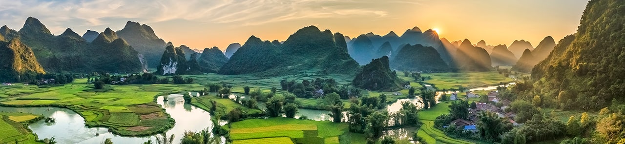 Découvrez les paysages montagneux du nord du Vietnam